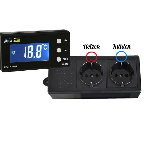 Temperatur Controller TC-320 für Kühlung und Heizung